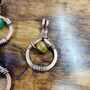 Handmade Copper Wire Wrapped Gemstone Pendant – Boho Rustic Necklace with Stone Bead-2