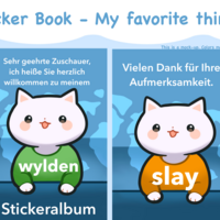 A6 Sticker Books - Thumbnail 1
