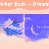 A5 Sticker Books - Thumbnail 1