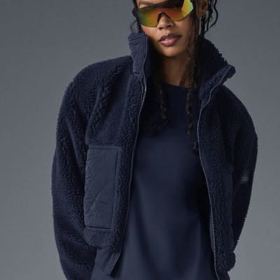 Sherpa sport jacket - navy