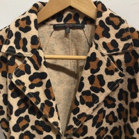 Alessandro Dell'Acqua leopard cropped JKT  - Thumbnail 2