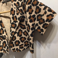 Alessandro Dell'Acqua leopard cropped JKT  - Thumbnail 3