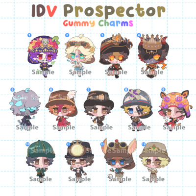 [PO] IDV Gummy Charms - Prospector & Fool's Gold