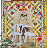 Earrings, pantallas sillas. Acrilyc  - Thumbnail 1