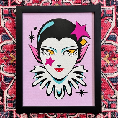 “eternal jest 8 1/2" x 11" print