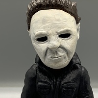Dirty Mike Myers with knife and pumpkin  - Thumbnail 3