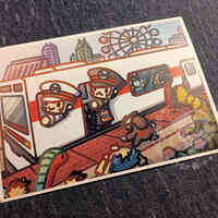 Submas Subway Train Mini Print - Thumbnail 2
