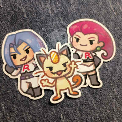 Team rocket stickers