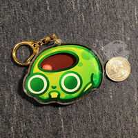 Frog Brain Shaker Keychain - Thumbnail 3