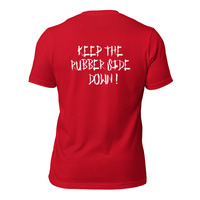 Two Wheel Therapy "Keep The Rubber Side Down" Unisex t-shirt - Thumbnail 15