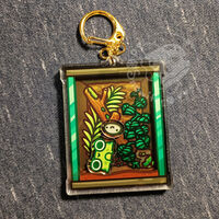 Frog Terrarium Shaker Keychain - Thumbnail 2