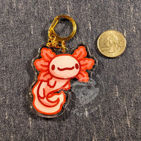 Axolotl Keychain - Thumbnail 1