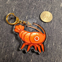 Shrimp Keychain - Thumbnail 1