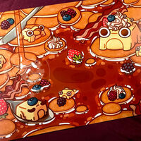 Frog Breakfast Print - Thumbnail 1