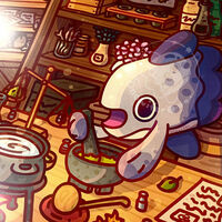 Mola Potion Making Print - Thumbnail 2