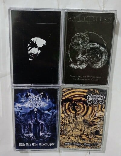 THE ARRIVAL OF SATAN, PALE MIST, DIABOLICAL MESSIAH Tapes 