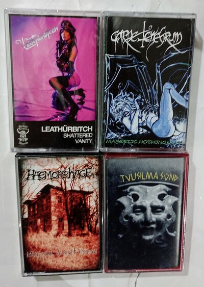 LEATHURB ITCH, CARPE TENEBRUM, HAEMORRHAGE, LOITS Tapes 