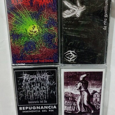 Witches hammer, kuth, repugnancia, peste noire tapes  - Thumbnail 2