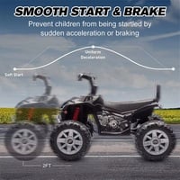 24V Kids Electric Ride-On ATV – All-Terrain 4-Wheeler for Toddlers & Children - Thumbnail 2