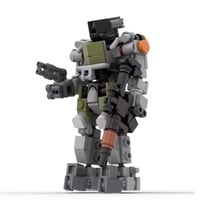 MOC-94380 Mobile Suit Girl – Female Robot Mecha Girl Building Blocks Set - Thumbnail 1