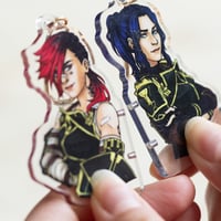 Arcane Couple Magnetic Keychains - Thumbnail 3