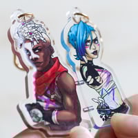 Arcane Couple Magnetic Keychains - Thumbnail 5