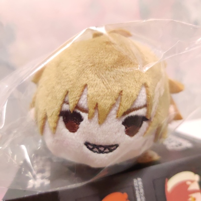 Chainsaw man mochi mochi mascot plush keychain - denji