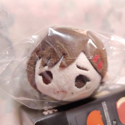 Chainsaw man mochi mochi mascot plush keychain - higashiyama kobeni