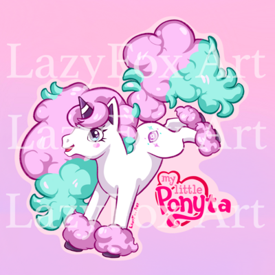 My little ponyta sticker