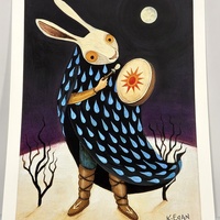 "Imbolc" by Kristen Egan Hand-Embellished, Limited Edition Print from "Land of the Low Sun" - Thumbnail 2