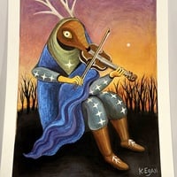 "Venus" by Kristen Egan Hand-Embellished, Limited Edition Print from "Land of the Low Sun" - Thumbnail 7