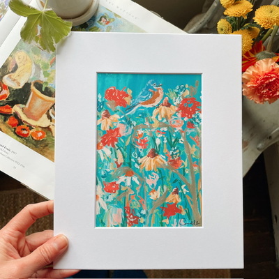 “Look for the Joy” matted print 8x10