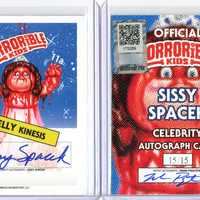 Horrorible Kids SISSY SPACEK - CELEBRITY AUTO Card - Thumbnail 1