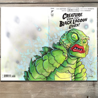 Creature from the Black Lagoon Sketch Cover Original Art - Thumbnail 1