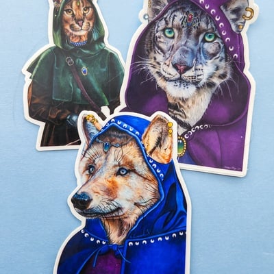 'mythical creatures" sticker pack #2 - Thumbnail 1