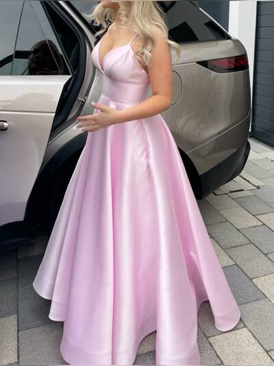 Sexy Pink Ball Gown Prom Dress Formal Dress Evening Gowns