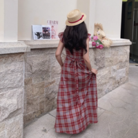 Sweet style ruffled suspender dress - Thumbnail 3