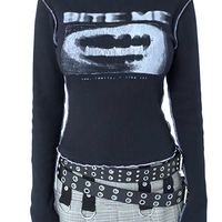 "BITE ME" TOP - Thumbnail 1
