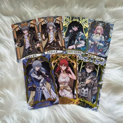 (set of 5)  honkai star rail astral express bundle 