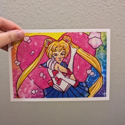 Sailor moon print