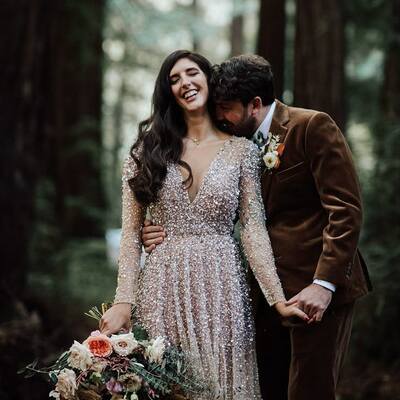 Sparkle bling wedding dress, sequins lace bridal dress wedding gown