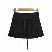 Street sports casual high waist drawstring skirt - Thumbnail 4