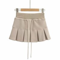 Street sports casual high waist drawstring skirt - Thumbnail 6