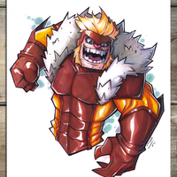 9 X12 Full Color commission - Thumbnail 2