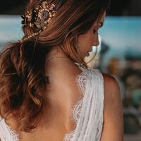 Elegant Chic Wedding Dress, Lace Bridal Dress Wedding Gown - Thumbnail 2