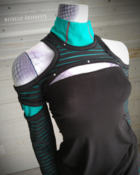 Oscilator Shrug - Teal - Thumbnail 5