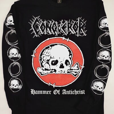 Conqueror 'hammer of antichrist' long sleeve