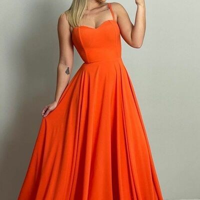 Elegant ball gown puffy prom dress formal dress evening gowns - Thumbnail 2