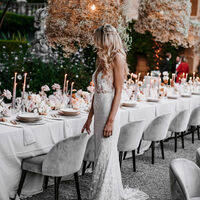 A-line Appliques Lace Wedding Dress, Tulle Bridal Dress Wedding Gown - Thumbnail 2