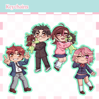 DanDaDan 2.5" Acrylic Keychains - Thumbnail 1